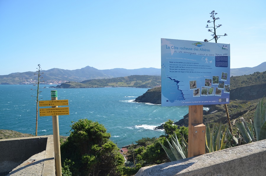 Anse de Sainte Catherine à proximité du Cap Béar à Port-Vendres