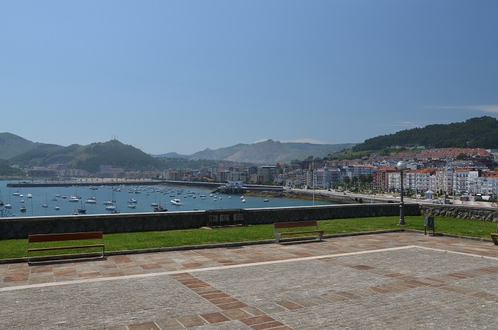 Vue sur Castro Urdiales depuis l'église