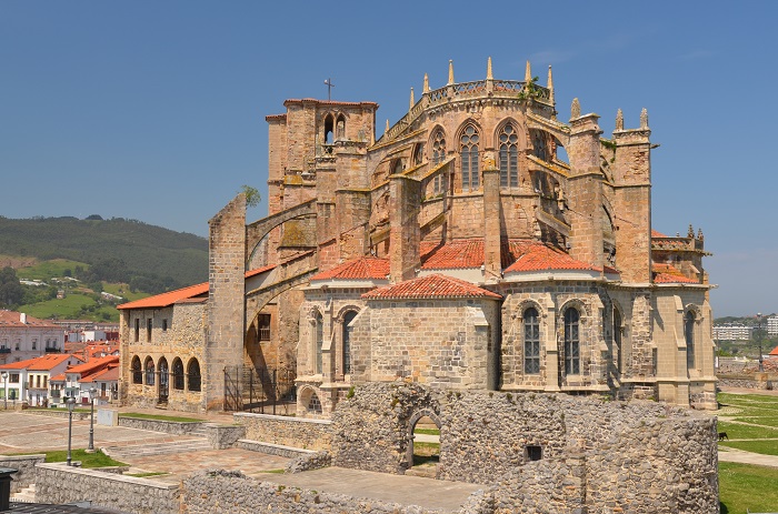 Eglise de Santa Maria de style gothique à Castro Urdiales